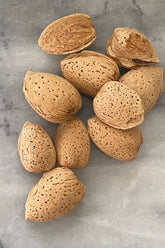 Almonds in shell